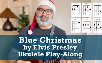 Blue Christmas by Elvis Presley Ukulele Play-Along